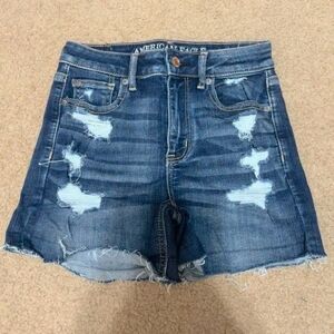 American Eagle Super Hi Rise Shortie